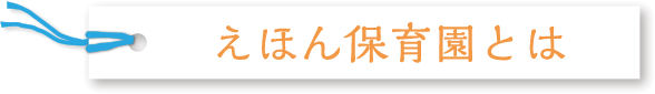 えほん保育園とは